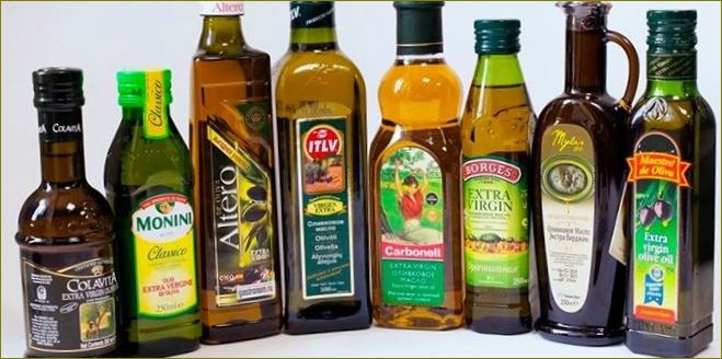 Neke popularne marke maslinovog ulja