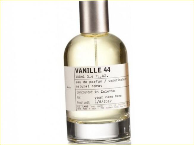 Parfem s mirisom vanilije-asa 44 asa (asa): vanilija, Guajac, tamjan