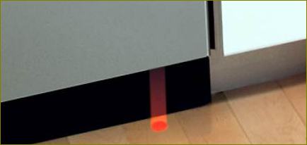 Dodatna funkcionalnost Bosch perilice posuđa u obliku laserske zrake na podu