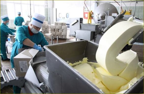 Proizvodnja maslaca u tvornici