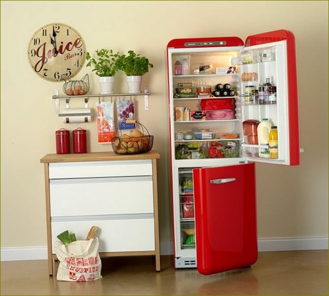Veličine hladnjaka: standardni i nestandardni modeli, načini postavljanja