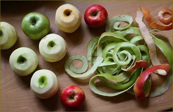 Oguliti jabuke