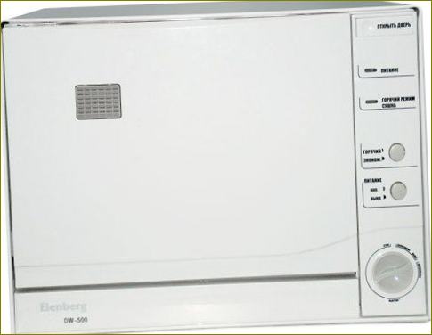 Stroj za pranje posuđa-500 s najmanjom dubinom