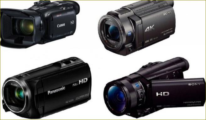 popularni proizvođači video kamera