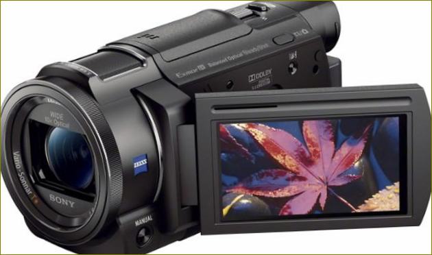 video kamera sa zaslonom