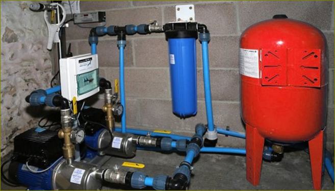 Sastavljanje pumpe za povišenje tlaka iz pojedinih elemenata