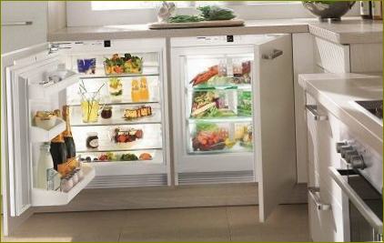 Mini hladnjak ispod radne površine