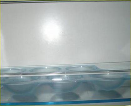 Ladica za jaja u hladnjaku Elektroluks