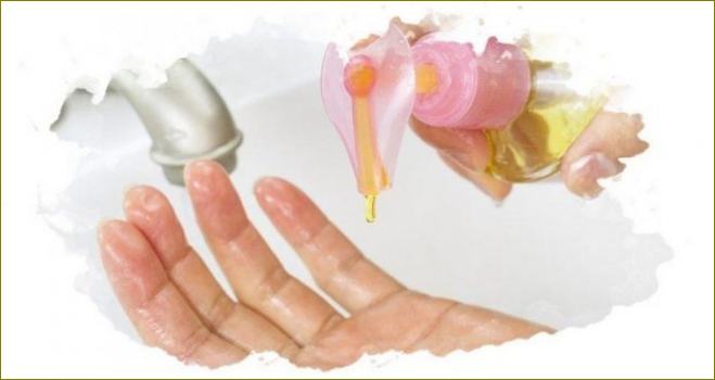 kako oprati ruke tekućim sapunom