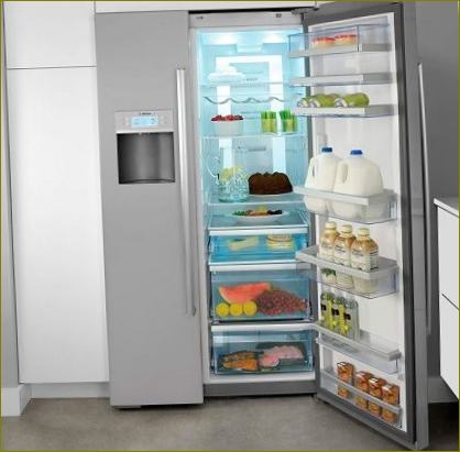 Model hladnjaka s ledomatom
