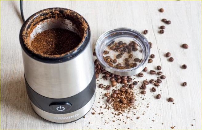 rotacijski mlin za kavu sa zrnom