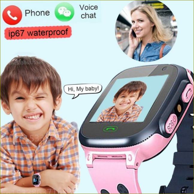 Dječji pametni satovi, satovi s SOS telefona, pametni sat za djecu, 2G, Sim kartica, kamera, IP67, vodootporan dar za djecu, za IOS, Android VS Q12|Smart-watch| | 