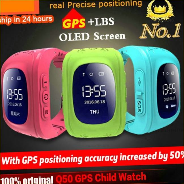 Anti izgubljeni Q50 Dječji pametni sat OLED dijete GPS tracker SOS monitor pozicioniranje GPS telefon dječji sat za IOS, Android PK Q12 S9 sat|gps baby watch|smart monitorq50 oled | 