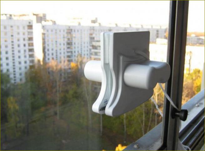Magnetska četka za pranje prozora s obje strane upute