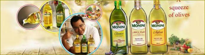 Recenzije maslinovog ulja Monini