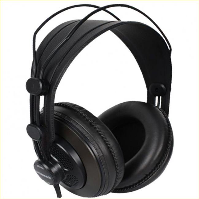 Izvorni Ainea850 Monitor Ainea slušalice poluotvorene slušalice za studio, s kožnim slušalicama, bez maloprodajne kutije