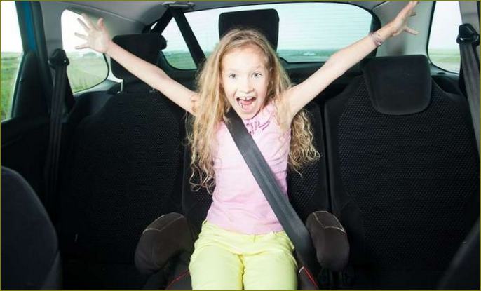 Dijete u automobilu: upute za odabir autosjedalice