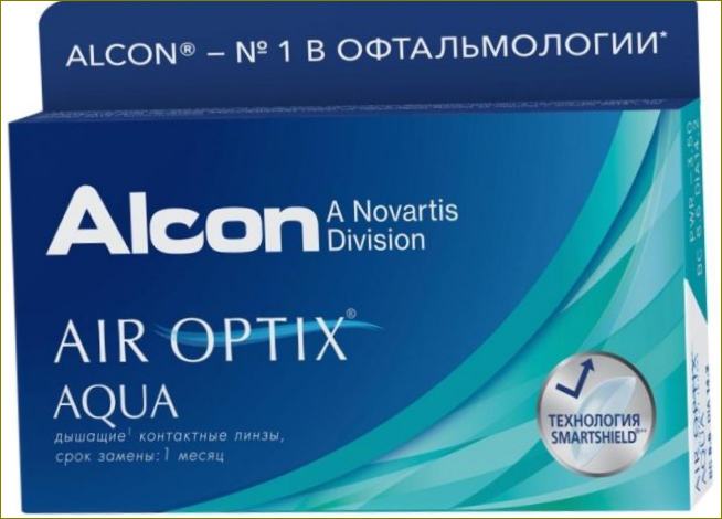 Air Optix (Alcon) Aqua foto