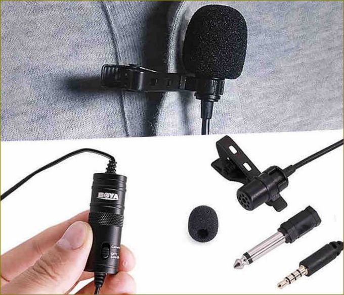 svojstva lavalier mikrofona