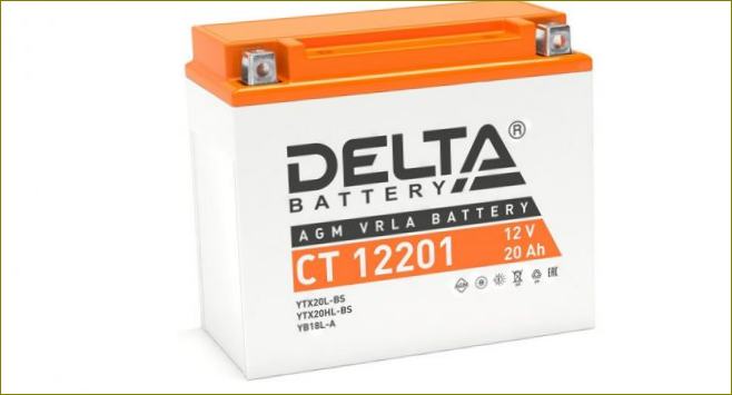 DELTA Battery CT12201. Foto: Astrologija