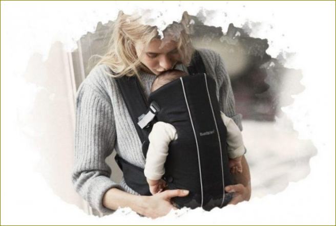 kako nositi bebu u ruksaku za novorođenčad