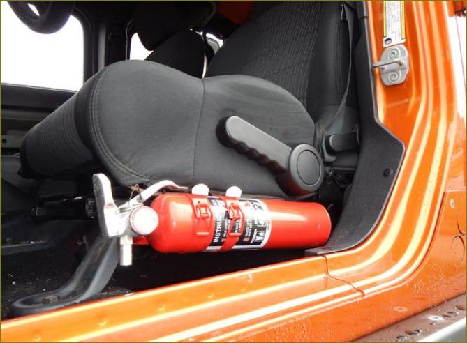 automobilski aparat za gašenje požara