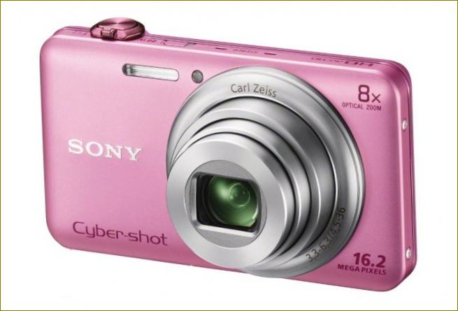 Kompaktna kamera za Fotoaparat60 Pink