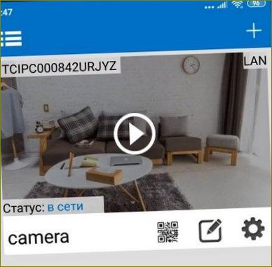 Video oči uparene s aplikacijom
