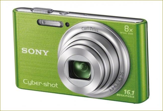 Kompaktna kamera za kameru 730 Zelena