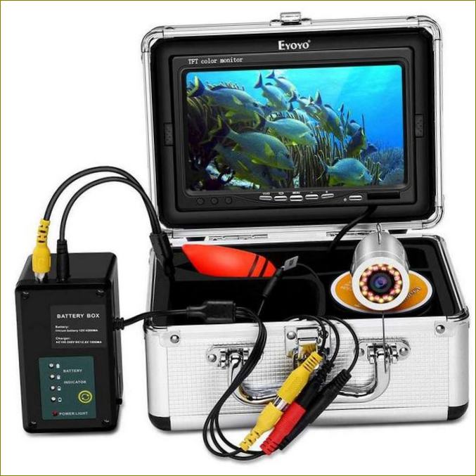 Podvodna ribolovna kamera za oceane