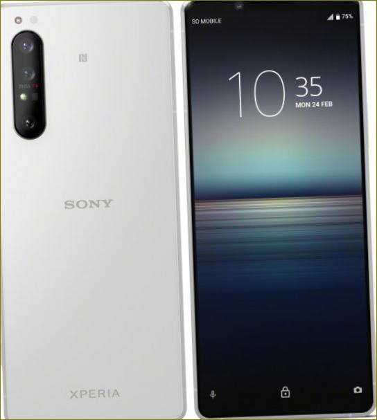 Pametni telefon Sony Xperia 1 II 5G XQ-AT52 Dual Sim 256GB White (8GB RAM-a)Kupiti povoljan I