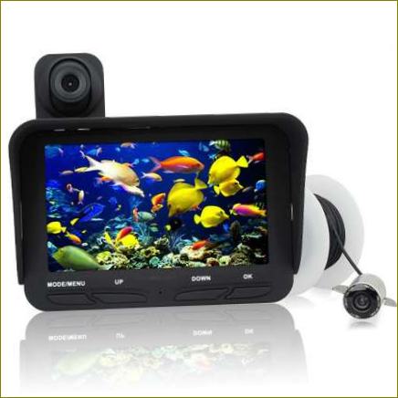 Podvodna video kamera za ribolov Piranha 4.3-2